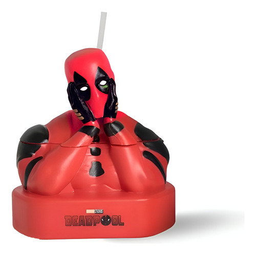 Vaso Premium Deadpool 3 Cute - Coleccionable Oficial Hoyts