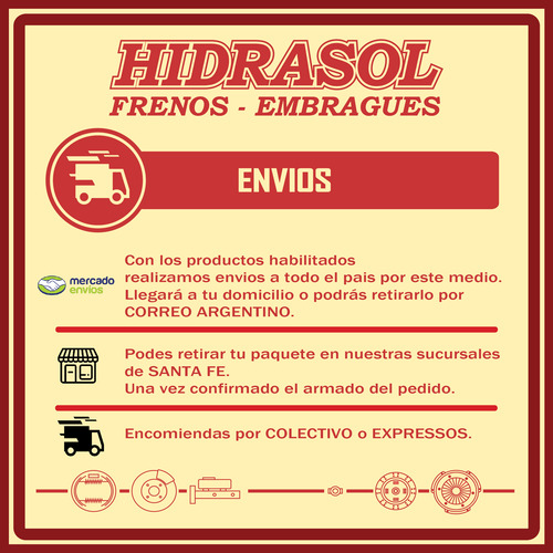 Discos Freno Ford F100 Ranger 4×4 (82/93) - 298mm Kit X2