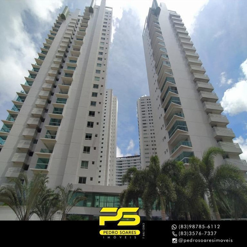 Imagem 2 de 25 de Cobertura Com 3 Dormitórios À Venda, 375 M² Por R$ 1.600.000 - Altiplano Cabo Branco - João Pessoa/pb - Co0076