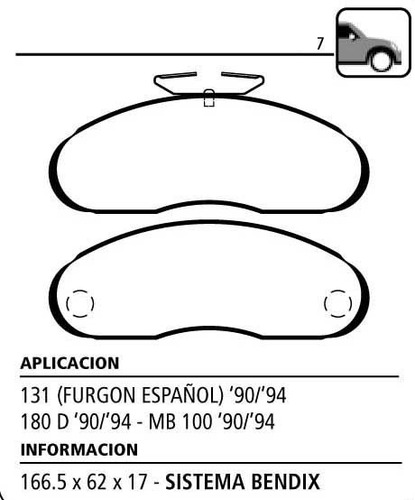 Juego Pastillas De Freno Delanteras Litton Master 93-94