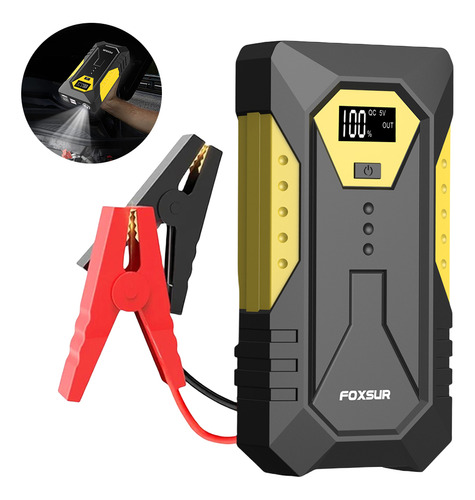 Batería De Coche Jump Starter 26800 Mah Dispositivo De Arran