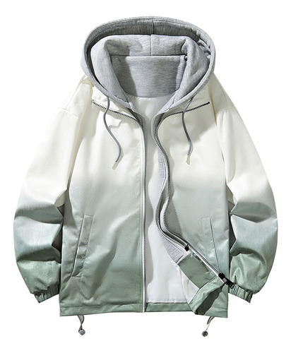 Chaqueta R Para Hombre Con Bolsillo De Doble Cara, Casual, H