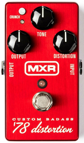 Pedal Mxr M-78 M78 Custom Badass Distortion Nuevo Libertella