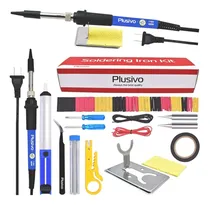 Comprar Kit Cautin Soldar 15pzas 60w Temp. Ajustable Con Accesorios 