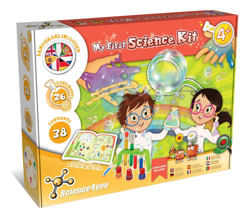 Science4you - Primer Kit De Ciencias Niños 4 Años - Kit Cien