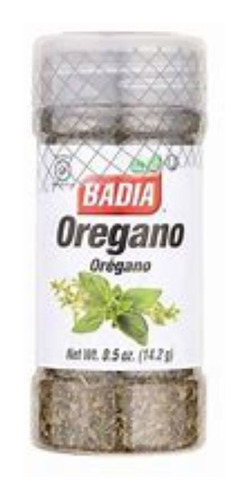 Badia Orégano 28,3 G Usa Kosher Sin Tacc