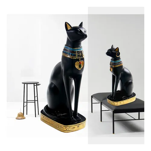 Figura De Resina De Gato Egipcio Bastet, Anime, Diosa Egipci