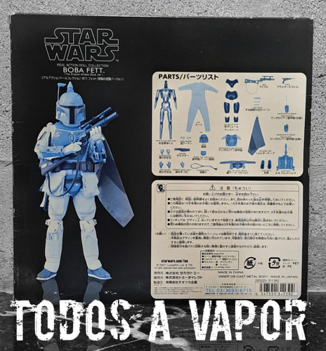 Figura Star Wars Boba Fett Tomy Direct 30 Years The Empire S
