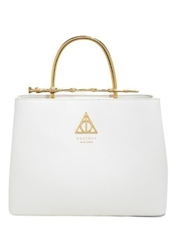 Loungefly Harry Potter - Bolsa Blanca Con Varita De Saúco 