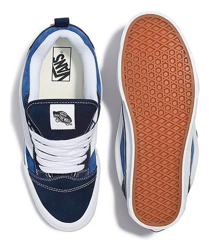 Zapatillas Vans U Knu Azules Anchas Nuevas Originales!