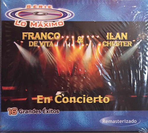 Cd - Franco De Vita & Ilan Chester / En Concierto. Comp.