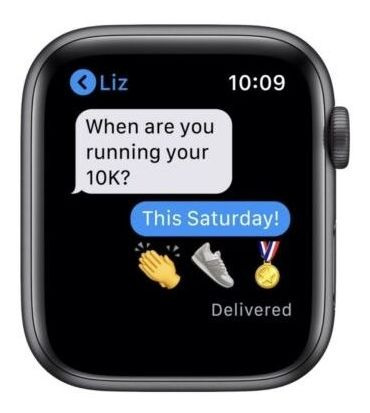 Apple Watch Series 6 44 Mm Caja De Aluminio Gris Espacial...