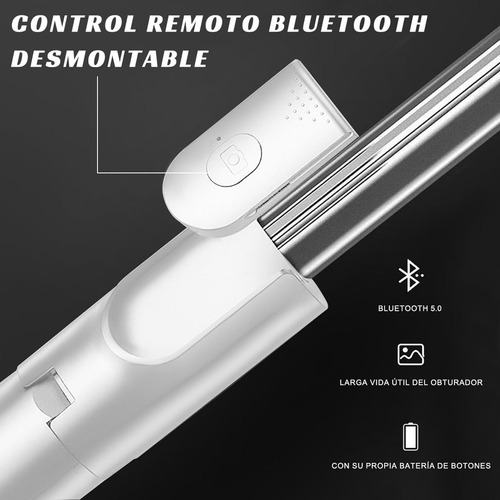 3en1 Palo Selfie Trípode, Selfie Stick Bluetooth Con Control