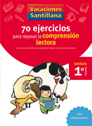 Libro Vacaciones Santillana 1 Primaria 70 Ejercicio Para ...