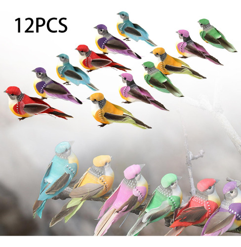 Figuras De Pájaros Artificiales Para Jardín, Decoración