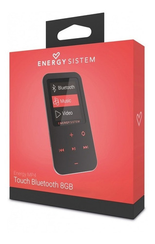 Energy Mp4 Touch Bluetooth Coral 8gb Auriculares Radio Fm Ms