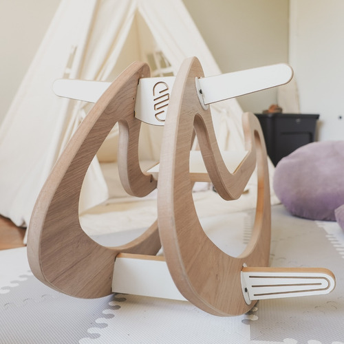 Imagen 6 de 10 de Mecedora/balancín De Madera Infantil Diseño- Envío Gratis