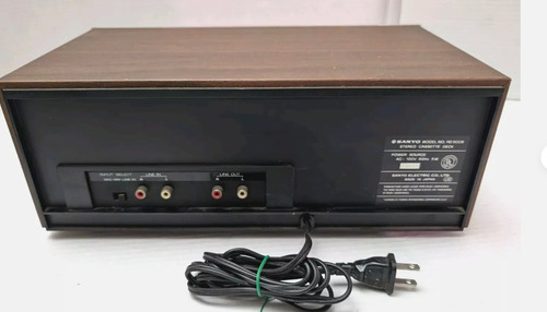 Grabadora Cassette Estéreo Sanyo Único Dueño (Usado)