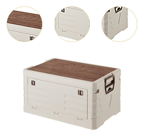 Caja Plegable Para Almacenamiento Al Mediana Capa Única