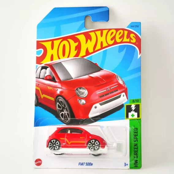 Hot Wheels Fiat 500e Rojo 2023