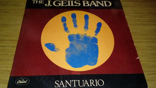 The J.geils Band Album Santuario Sello Capitol Vinilo Lp