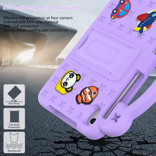 Yrh Eva Case Para Tcl Tab 8le (8.0 Pulgadas), Cubierta Para