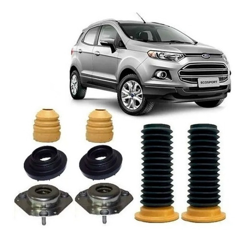 Kit Batente Coxim Dianteiro Ecosport 1.6 2.0 2013 2014 2015