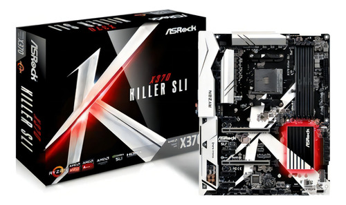 Placa madre Asrock para Amd Am4 X370 Killer Sli DDR4