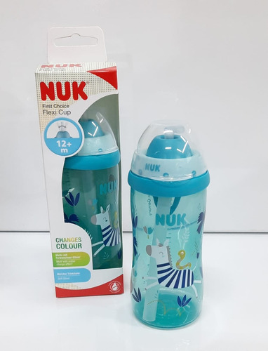 Vaso Nuk Flexi Cup 12m+ Changes Colour Con Sorbete Flexible