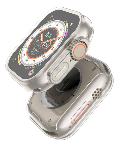 Capinha Transparente Capa Compatível Com Apple Watch Ultra 2