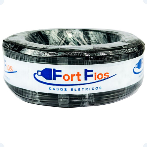 Fio Elétrico 1,5mm Cabo Flexível 1 5mm Rolo 100m Metros 750v