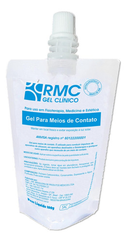  Gel Clínico Rmc Incolor 100gr Fragrância Neutro