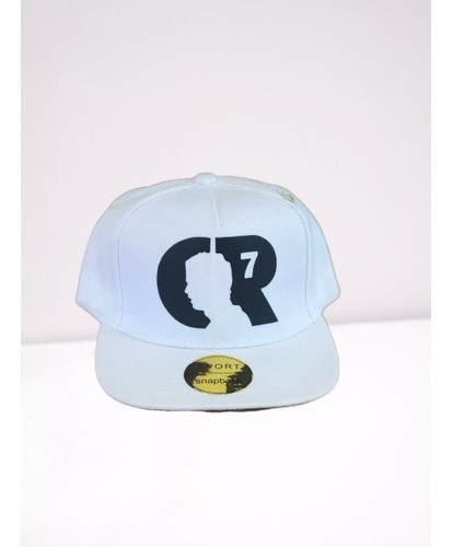 Gorra Plana Blanca Cristiano Ronaldo Cr7