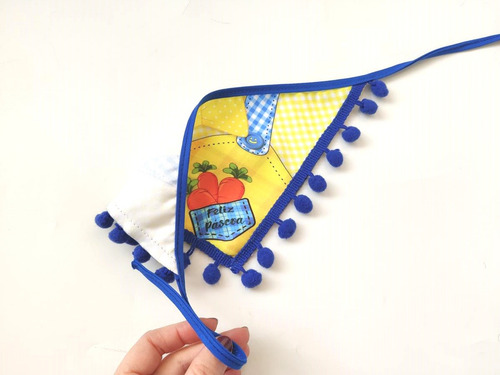 Imagem 4 de 5 de Kit 2 Bandanas Pet Lenço Tecido De Amarrar Lencinho Cachorro