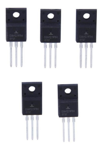 Mosfet De Potencia De Canal N, 12n60, 12a, 600 V, Paquete To