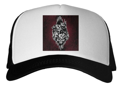 Gorra Cuervo Calaveras Skull Animal Dark