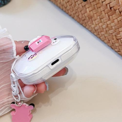 Funda Transparente Para Redmi Buds 5 2 Pzs. + Limpiador
