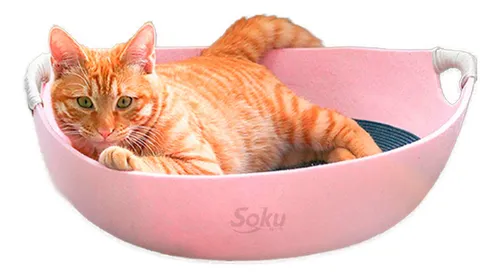 Soku Cama Gato Mascota Cesto Tapete Verano Invierno Calidad Color