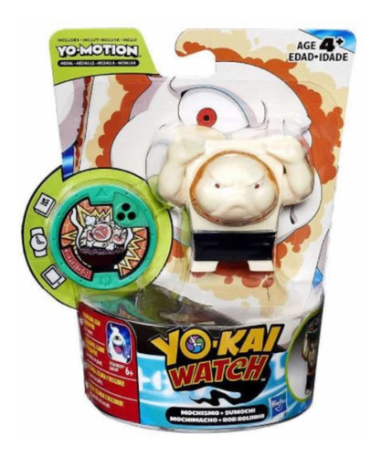 Figura Yo-kai Watch Mochimacho Nueva Sellada Incluye Medalla