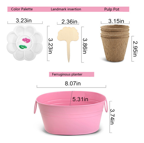 Set De Herramientas De Jardinería Para Niños, 19 Piezas