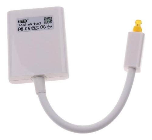 . Adaptador Divisor De Fibra Ótica Para 2 Fêmea