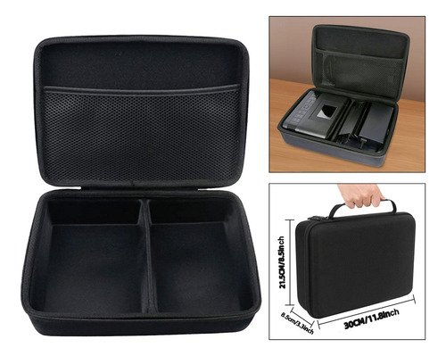 Bolso De Bolsas De Almacenamiento, Accesorios Negros De Eva,