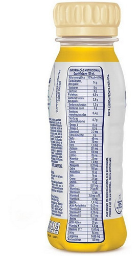 Kit Com 12 Unidades Impact (200ml) - Nestlé Sabor Banana