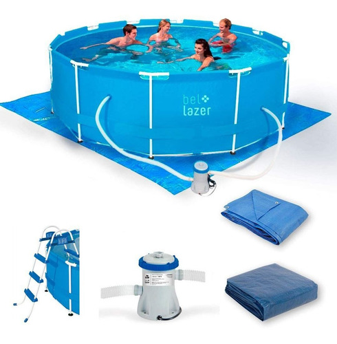 Piscina Armacao ( Estruturada ) 10.000l + Aces + Escada