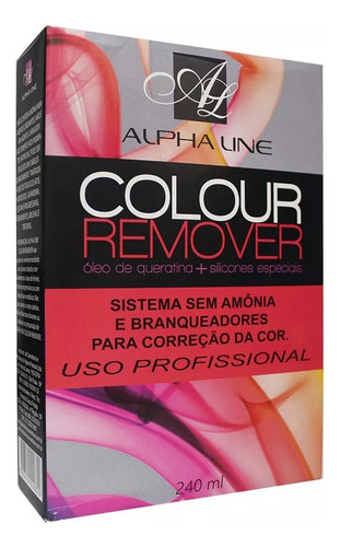 Removedor De Coloração Colour Remover Alpha Line 240ml