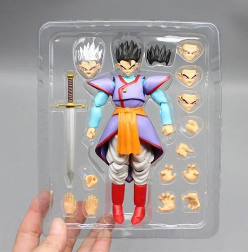 Figura Dragon Ball Super Heroes Gohan Espada Z Kaiosama (Usado)