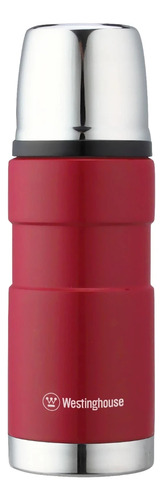 Termo Westinghouse De Acero Inoxidable De 350ml Color Rojo