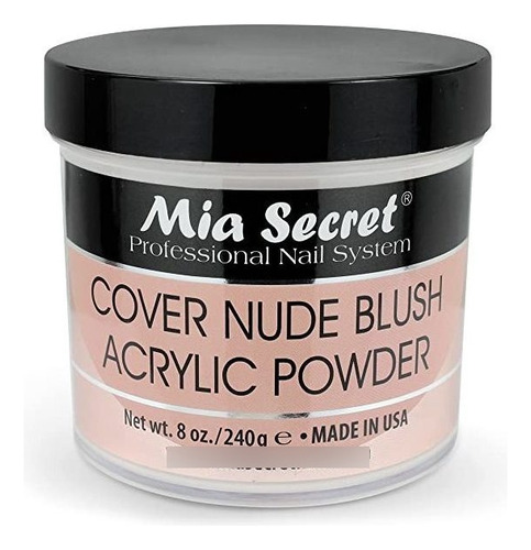 Mia Secret - Cubierta Nude Blush Acr&iacute;lico Polvo 8oz