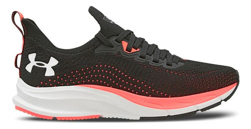 Zapatillas Under Armour Mujer Charged Slight Lam Negras Runn