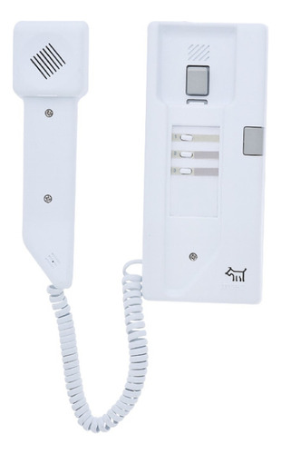 Telefono Tec-3 Intec Blanco Para Intercomunicacion
